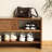 35.4in Shoe Changing Stool Shoe Storage