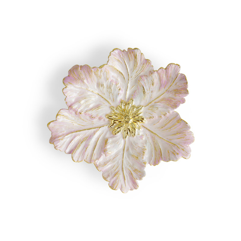 Tulip Catch All, Gold/Pink