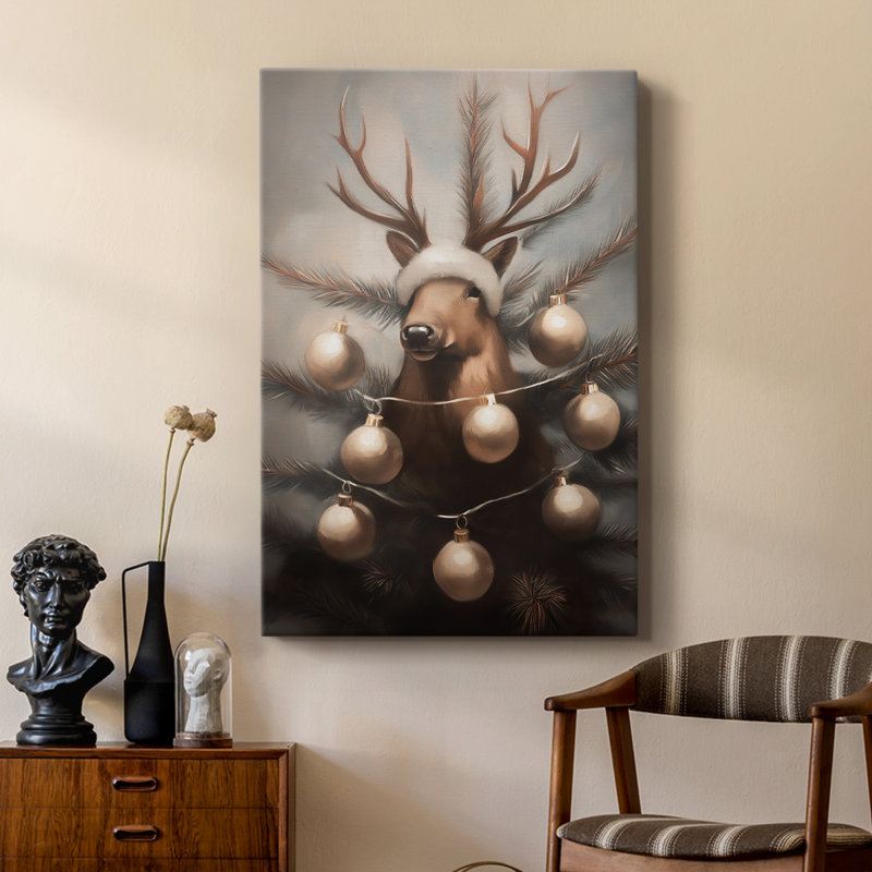 Art des Fêtes de Noël -Série 2-CCGCL-galerie Cavas sur mesure, H 27 po x l 18 po