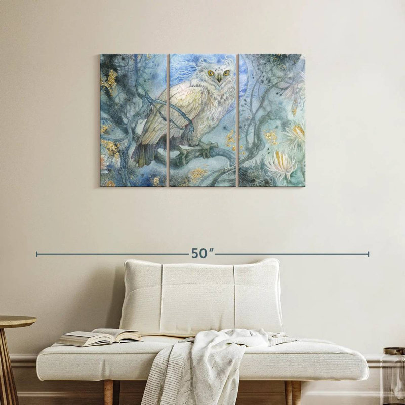 Brampt Night Wings II, 24" H x 38" W