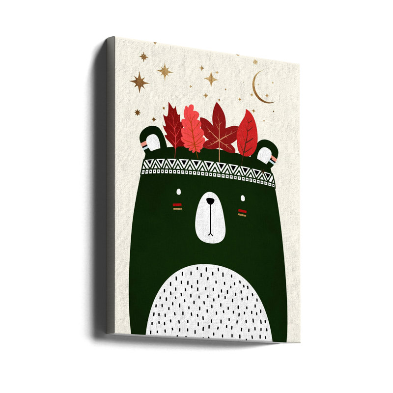 "Can Wait for Christmas (vers.1)", art mural sur toile tendue, H 16 po x l 12 po