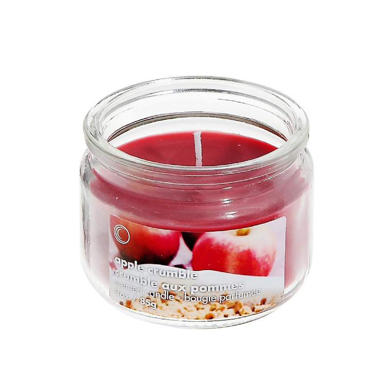 Bougie parfumée pomme crumble