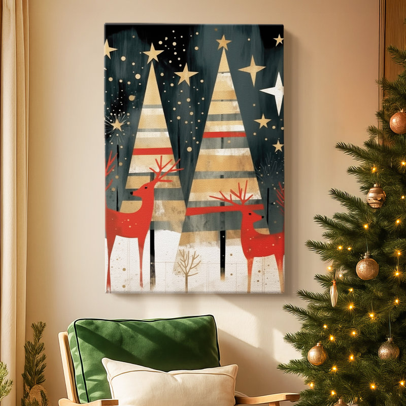 Bells of Warm Lantern, toile tendue avec châssis de qualité supérieure Carol, H 48 po x l 32 po