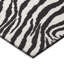 Tapis noir tissé à la machine Reme-780214860