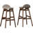 Ralphy Upholstered Counter Stool with Solid Wood Frame