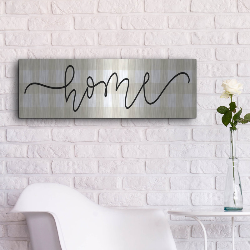 «Home» par Imparfect Dust, H 12 po x l 36 po