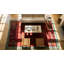 Antique Art Deco Medium Wool Red Rug
