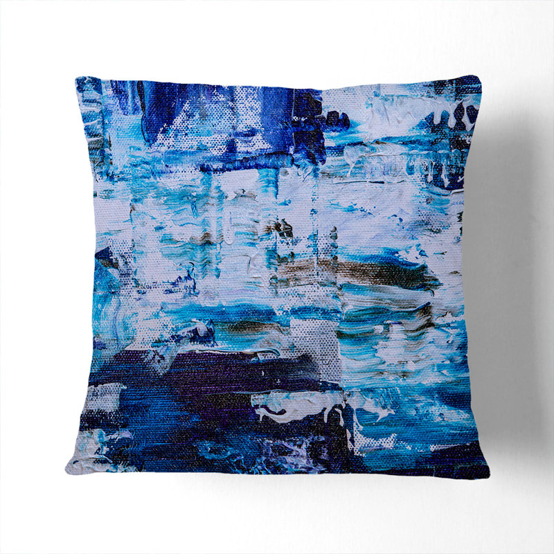 Abstract Square Cushion, 55 x 55 cm