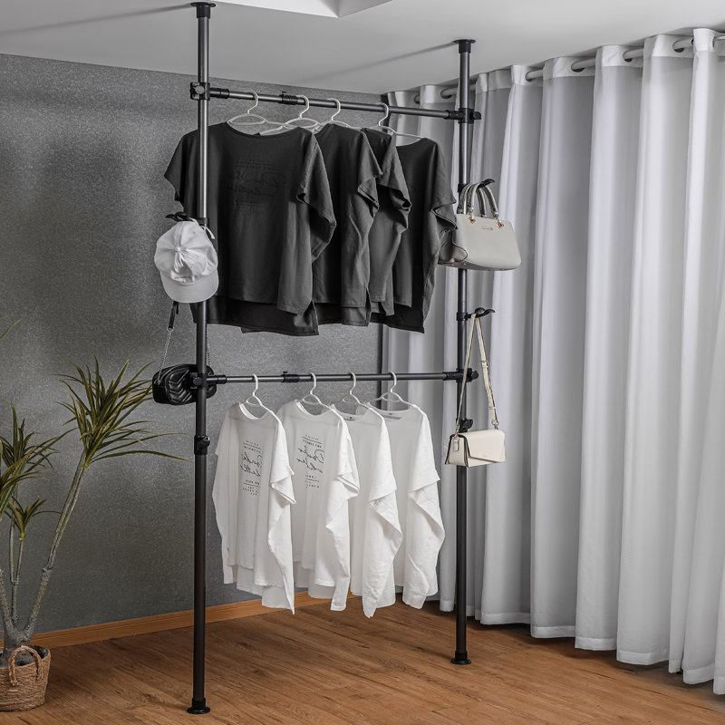 Jasonpaul Metal Adjustable Clothing Rack