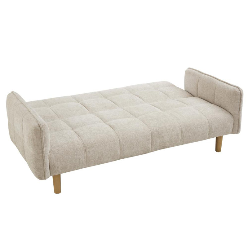 Julian 3 Seater Sofa Bed, Beige