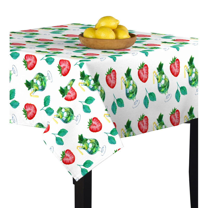 Elica Geometric Square Tablecloth, 54" x 54"