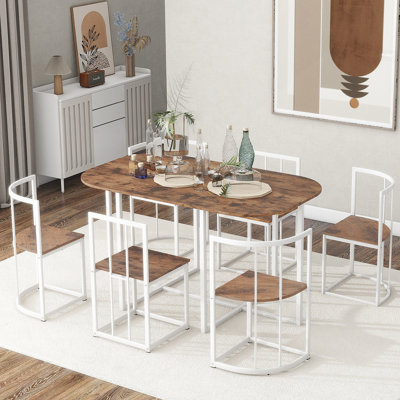 Ensemble de table de salle à manger 7 pièces pour salle à manger