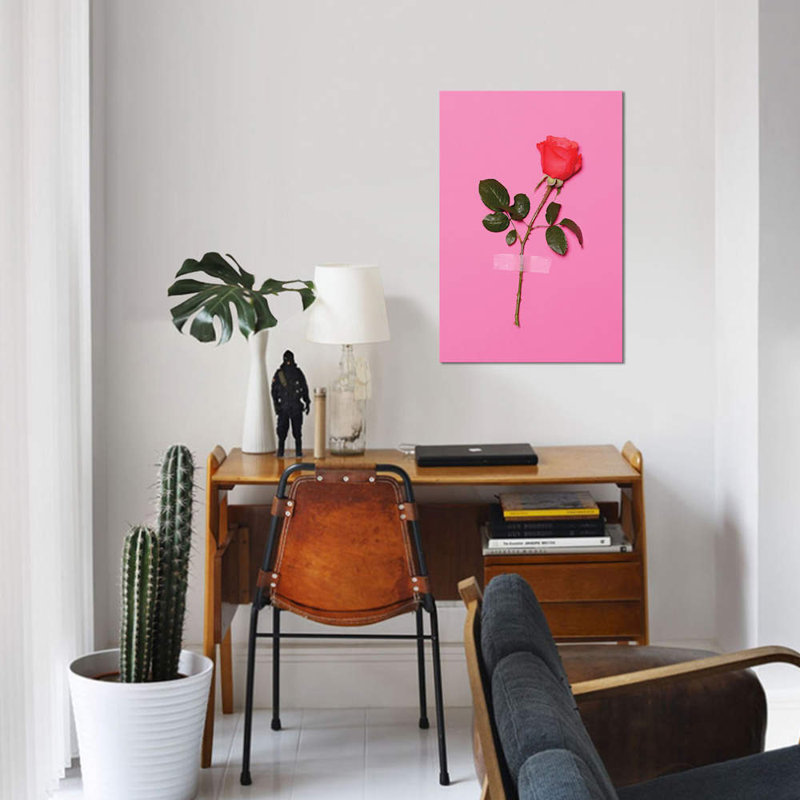 «Wallflower» par Honeymoon Hotel - impression sur toile tendue, H 18 po x l 12 po x P 1,5 po, Toile tendue, Pas de tapis