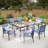 Argyri 6 - Person Patio Dining Set with Rectangular Table-88514651
