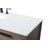 54'' Single Bathroom Vanity with Engineered Marble Top-95192059