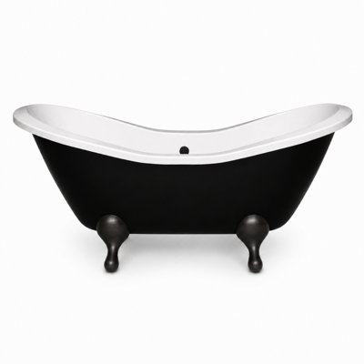 Baignoire à pieds de chambre double 6 pi The Alpine (P1162) par Strom Living