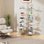 Bookshelf, Small Bookcase Freestanding Corner Storage Sh...