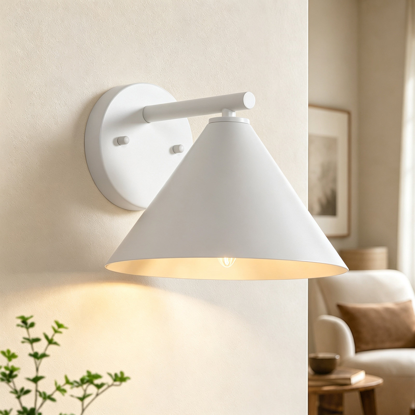 Talvi Wall Sconce, White