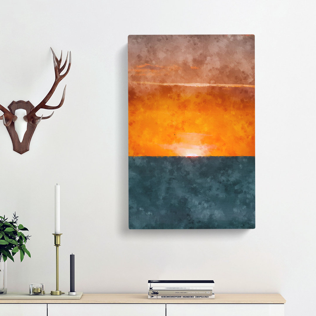 Sunrise Horizon - Wrapped Canvas