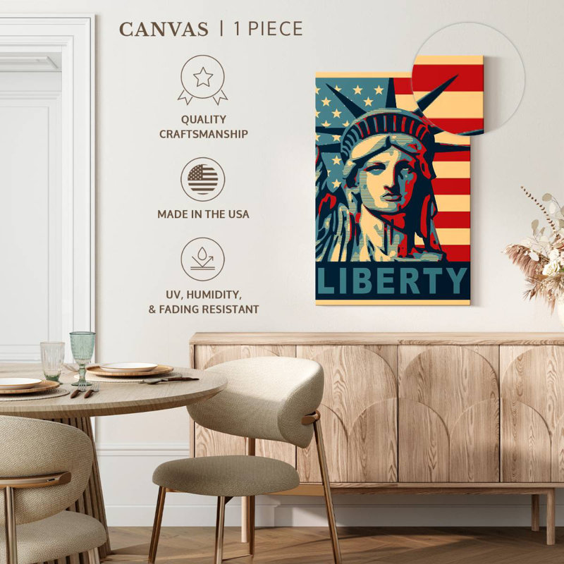 Liberty Poster, 36" H x 24" W