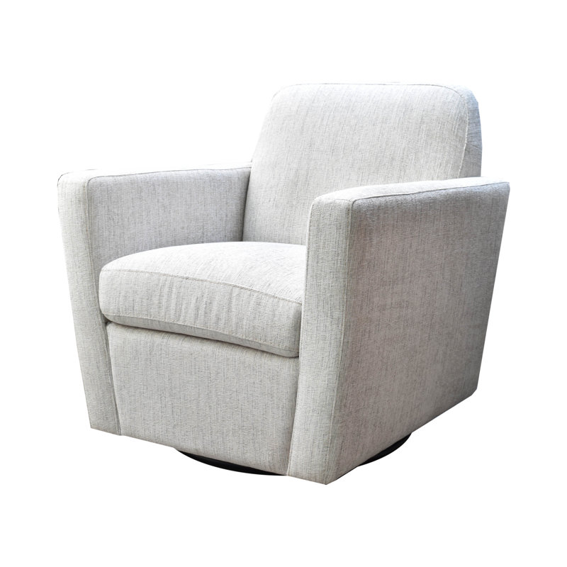 Fauteuil pivotant rembourré Monty