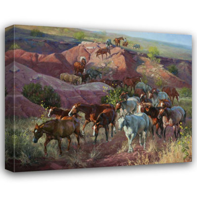 Astoria Grand Sorenson, Jack Gallery Wrapped Canvas Art Titled: Into the Draw