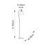 Ziemer 160cm Matte Arched Floor Lamp-2095933664-2095933667