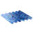 Speckle 11.73" x 11.73" Iridescent 1x2 Bricks Glass Mosaic Wall Tile (0.95 Sq. Ft. / Sheet)-86558183