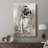 Sketchy Study Pug -Gallery Wrapped Cavas-1996342028