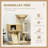 241.3cm H Cat Tree