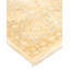 Tapis unique ivoire / beige / jaune noué à la main 8 pi 2 po x 10 pi 3 po Eclectic
