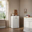 Armoire à poubelle inclinable, armoire à poubelle cachée avec tiroir, armoire à ordures sur pied, armoire de salon