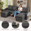 Corner Sofa Bed, U-Shaped Sleeper Sectional Couch Bed, 3-In-1 Convertible Pull Out Sofa Bed With Adjustable Backrest, Storage, Usb And Cup Holder For Living Room-291684389