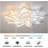 Izzabella 14 - Light 36" Acrylic LED Flush Mount