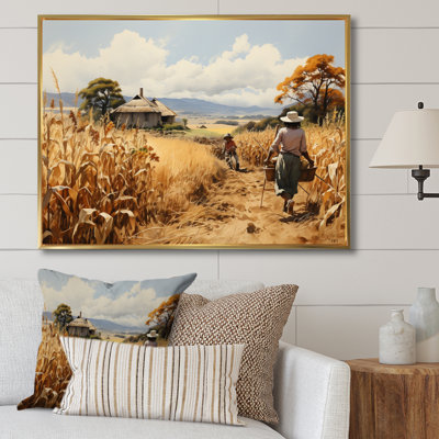 «African Harvest Abundance IV», reproduction sur toile