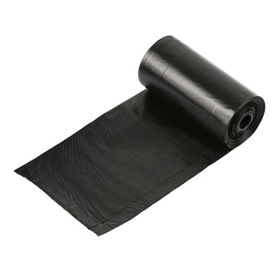 6L Plastic Trash Bags - 15 Count