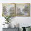 «Babbler Brook I», ensemble de 2 peintures sur toile encadrées-543098380-543098368