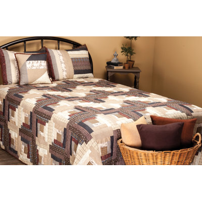 Express Log Cabin Throw