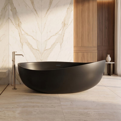 Baignoire de trempage autoportante 71 po x 44 po Newest