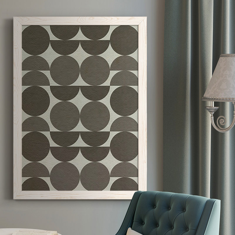 «Perceval Neutral Subtle Shift I», peinture sur toile encadrée, H 43,5 po x l 31,5 po x P 1 po, Blanc