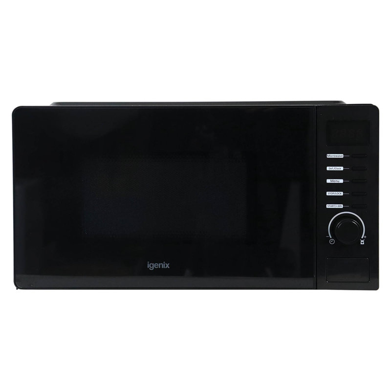 20L Digital Microwave, Black