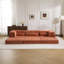 Compression Mahjong Sofa,Convertible Floor Sofa Bed,Diy Boneless Modular Sectional Sofa,No Assembly Required,Circle Fleece Fabric,Oversized 3 Seater With 3 Pillows-555466612