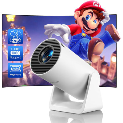 CG INTERNATIONAL TRADING Home Theatre Projector Portable Projector with Remote Included