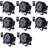 Steel LED Adjustable Fixed Track Head