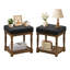 Table de bout avec rangement Gladis (ensemble de 2)-114311983