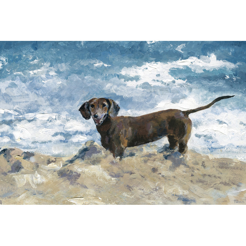 " Enjoying The Sand " by Parvez Taj, 40" H x 60" W x 1.5" D