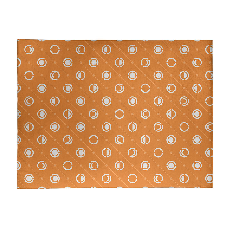 Chenille Geometric Indoor Rug, Rectangle 4' x 6'