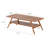 Latisia 41" Wide Solid Wood Coffee Table-592162093