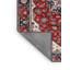 Tapis rouge persan lavable à la machine-381399815