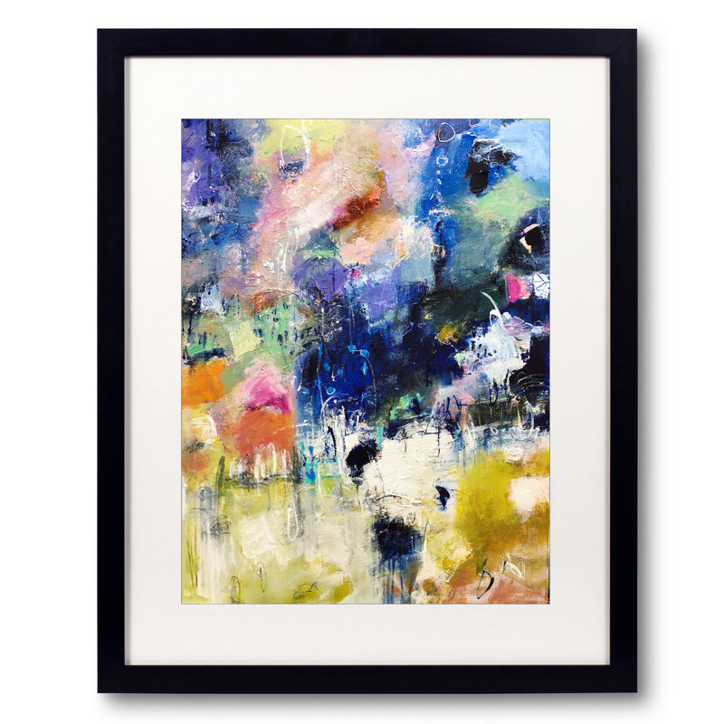 Come In Out Of The Rain Print by Elizabeth Chapman, 21.25" H x 17.25" W x 0.875" D